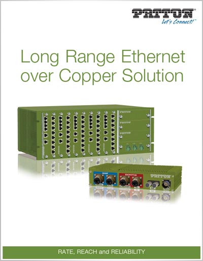 Patton Long Range Ethernet over Copper Solution