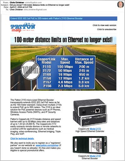 100-meter distance limits on Ethernet no longer exist!