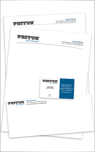 Patton Corporate Stationery