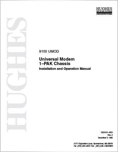 9100 UMOD Manual